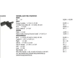 Ünüvar Eksantrik Sensörü – 144553 / OEM 036907601