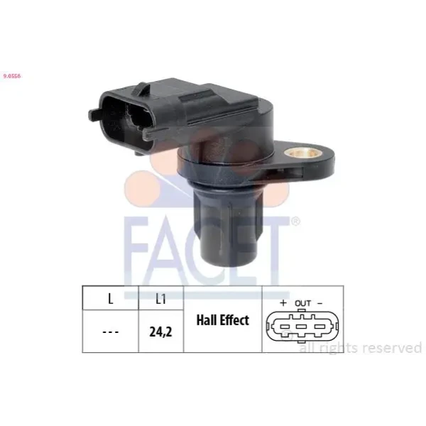 Facet Eksantrik Sensörü – 9.0556 / OEM 2501835
