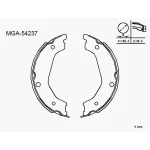 MGA El Fren Balatası – 54237 / OEM 583503ED00