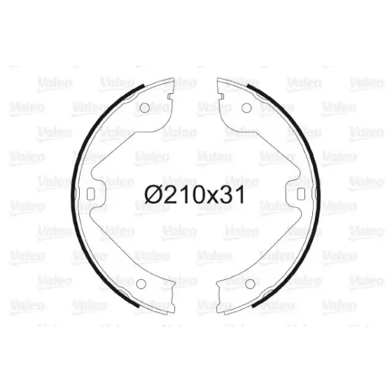 Valeo El Fren Balatası – 564069 / OEM A1644200620 ürün görseli