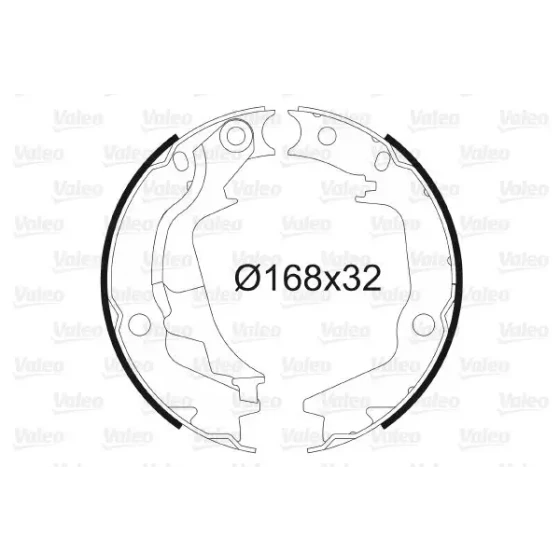 Valeo El Fren Balatası – 564135 / OEM 583501CA00 ürün görseli