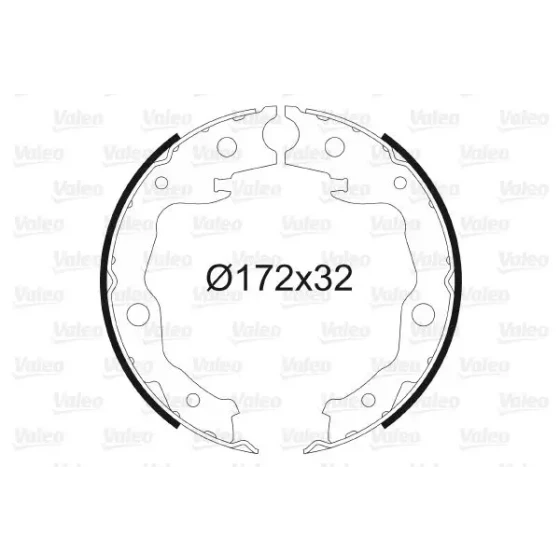 Valeo El Fren Balatası – 564168 / OEM 44060JE27A ürün görseli
