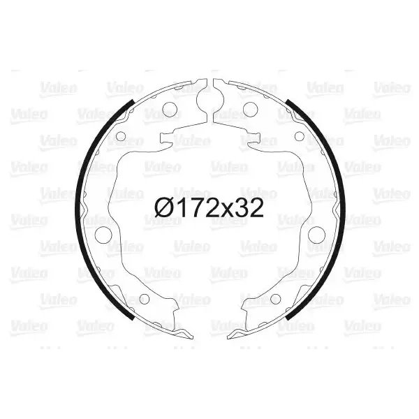 Valeo El Fren Balatası – 564168 / OEM 44060JE27A
