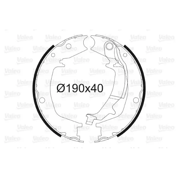 Valeo El Fren Balatası – 564181 / OEM 583503AA00