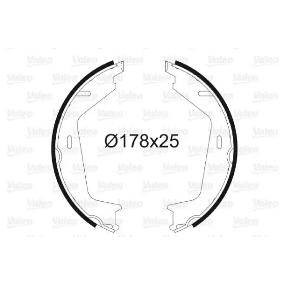Valeo El Fren Balatası – 564201 / OEM 274271 ürün görseli