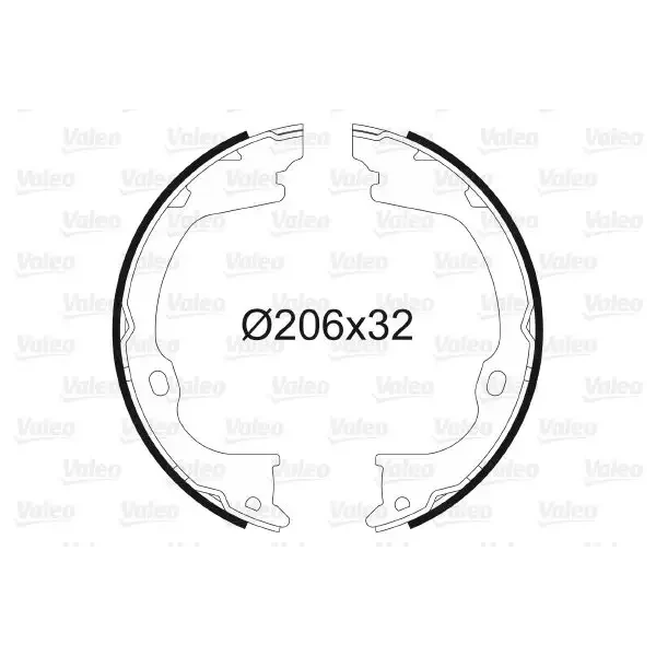 Valeo El Fren Balatası – 564203 / OEM K68003589AA