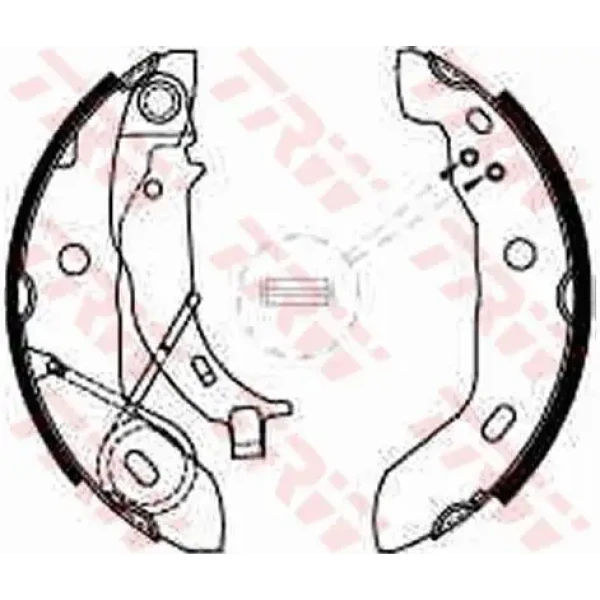 TRW El Fren Balatası – GS8627 / OEM A1684200320