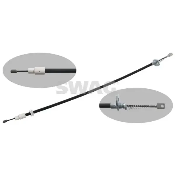 SWAG El Fren Halatı (Arka) – 10934905 / OEM A2044202585