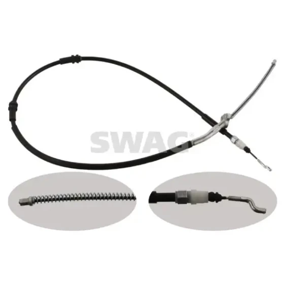 SWAG El Fren Halatı (Arka) – 30936712 / OEM 2H0609721C ürün görseli