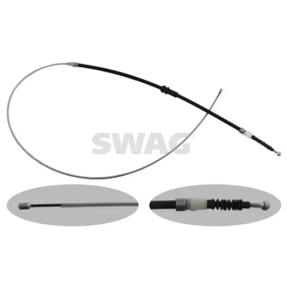 SWAG El Fren Halatı (Arka) – 30936957 / OEM 2K0609721P ürün görseli