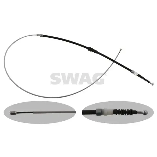 SWAG El Fren Halatı (Arka) – 30936957 / OEM 2K0609721P