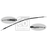 FEBI El Fren Halatı (Arka) – 34908 / OEM A1644202385