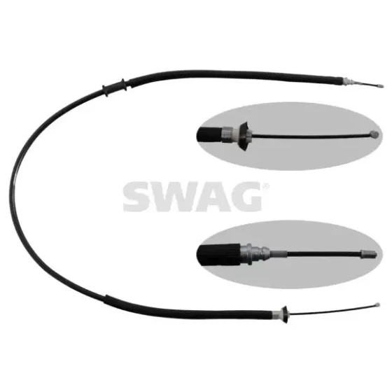 SWAG El Fren Halatı (Arka) – 70949619 / OEM 46752977 ürün görseli