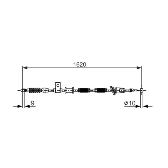 Bosch El Fren Halatı (arka Sağ) – 1987477894 / OEM 30644116 ürün görseli