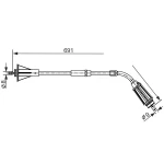 Bosch El Fren Halatı (arka Sağ) – 1987482555 / OEM 30794735