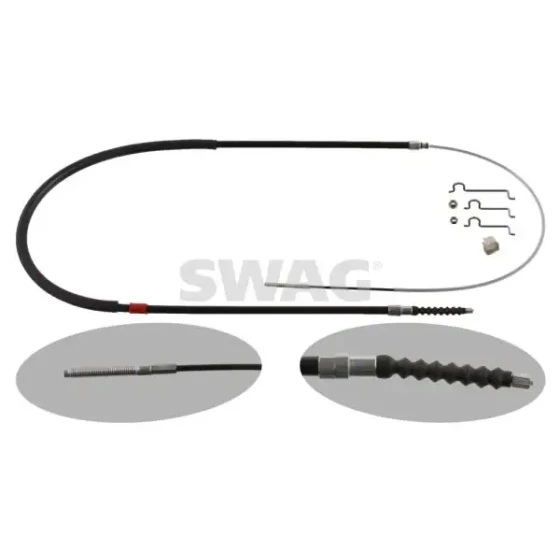 SWAG El Fren Halatı (arka Sol) – 20936673 / OEM 34411162998 ürün görseli