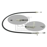 FEBI El Fren Halatı (arka Sol) – 22674 / OEM A2034200285