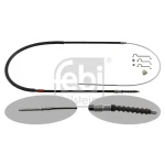 FEBI El Fren Halatı (arka Sol) – 36673 / OEM 34411162998