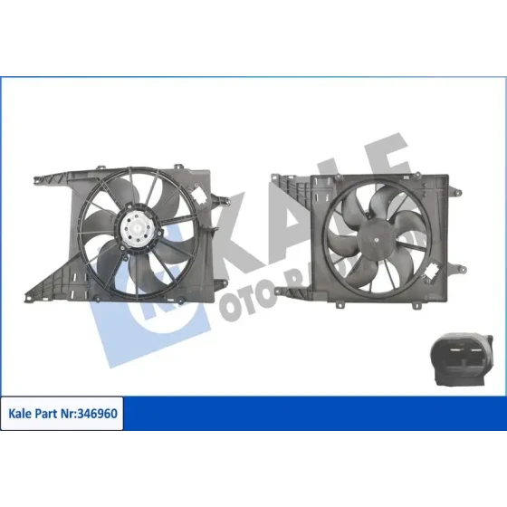 KALE Fan Motoru – 346960 / OEM 7701046043 ürün görseli