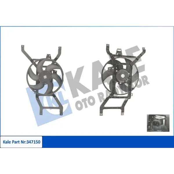 KALE Fan Motoru – 347150 / OEM 8200779073