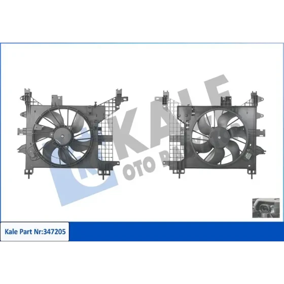 KALE Fan Motoru – 347205 / OEM 8200880555 ürün görseli