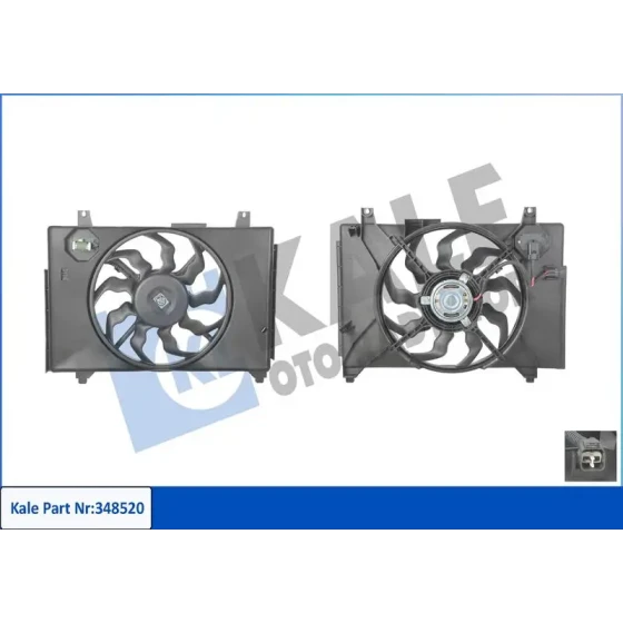 KALE Fan Motoru – 348520 / OEM 253801E350 ürün görseli