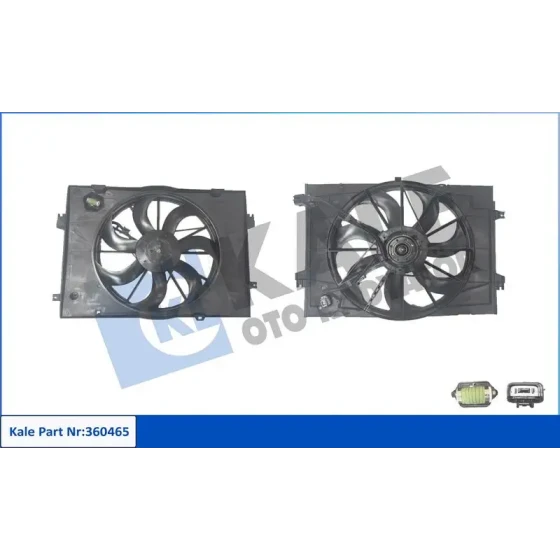 KALE Fan Motoru – 360465 / OEM 253801F251 ürün görseli