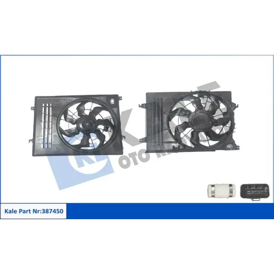 KALE Fan Motoru – 387450 / OEM 253802Z000 ürün görseli