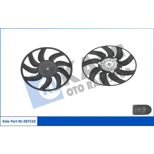 KALE Fan Motoru – 387510 / OEM 8K0959455L