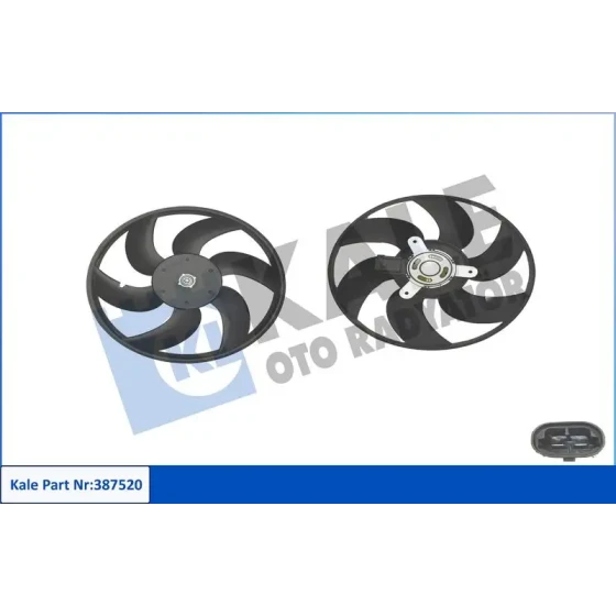 KALE Fan Motoru – 387520 / OEM 214818664R ürün görseli