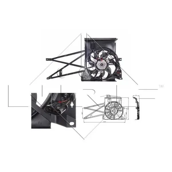 NRF Fan Motoru – 47013