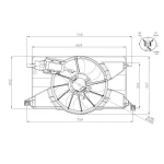 NRF Fan Motoru – 47959