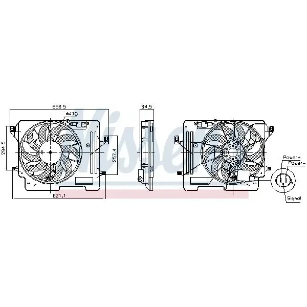 Nissens Fan Motoru – 850080
