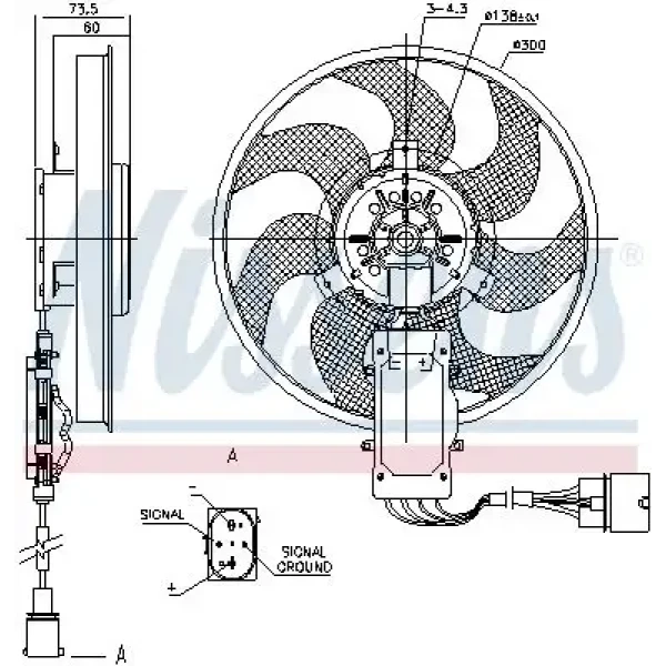 Nissens Fan Motoru – 85730