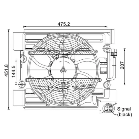 Mahle Fan Motoru – ACF24000S ürün görseli