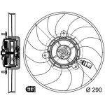 Mahle Fan Motoru – CFF171000S / OEM 3C0959455G