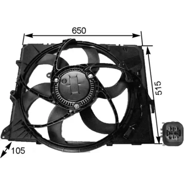 Mahle Fan Motoru – CFF264000S