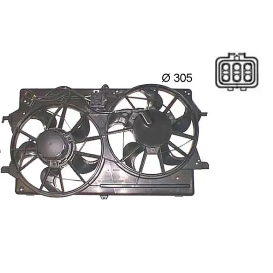 Mahle Fan Motoru – CFF375000S ürün görseli