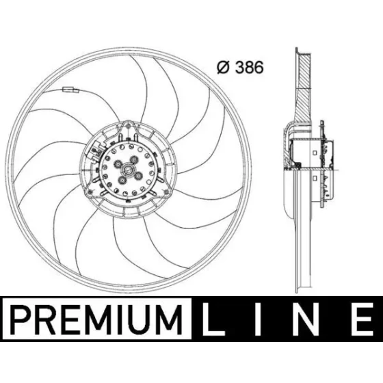 Mahle Fan Motoru – CFF399000P / OEM 13450416 ürün görseli