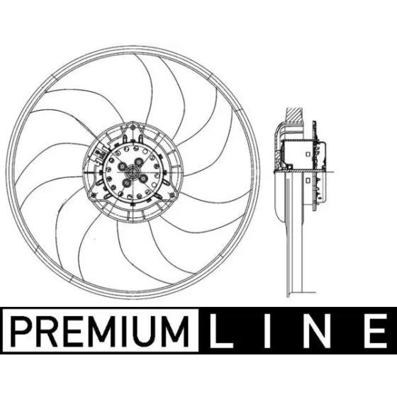 Mahle Fan Motoru – CFF400000P / OEM 13453812 ürün görseli