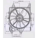 ORIS Fan Motoru – FRN02700R / OEM 7701070217