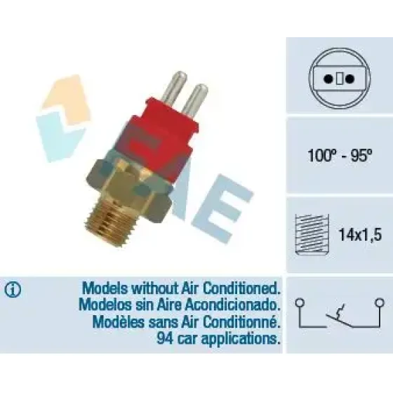 FAE Fan Müşürü – 36250 / OEM A0065454024 ürün görseli