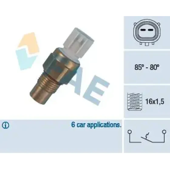 FAE Fan Müşürü – 36485 / OEM 2536037100 ürün görseli