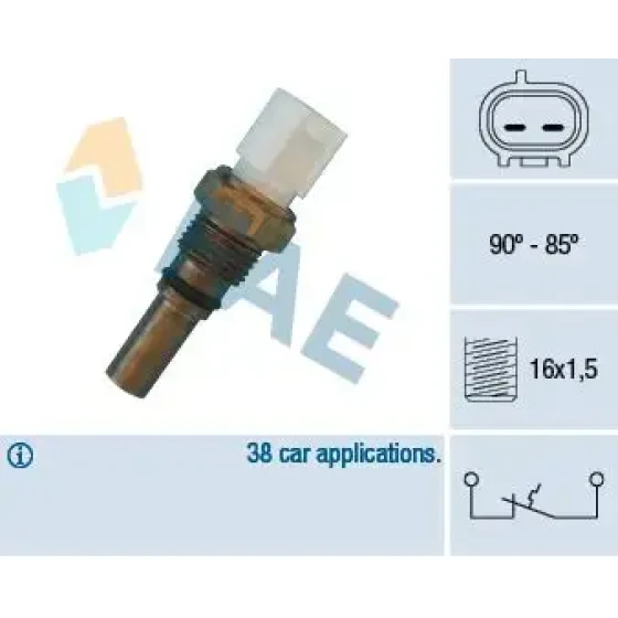 FAE Fan Müşürü – 36540 / OEM 8942833010 ürün görseli