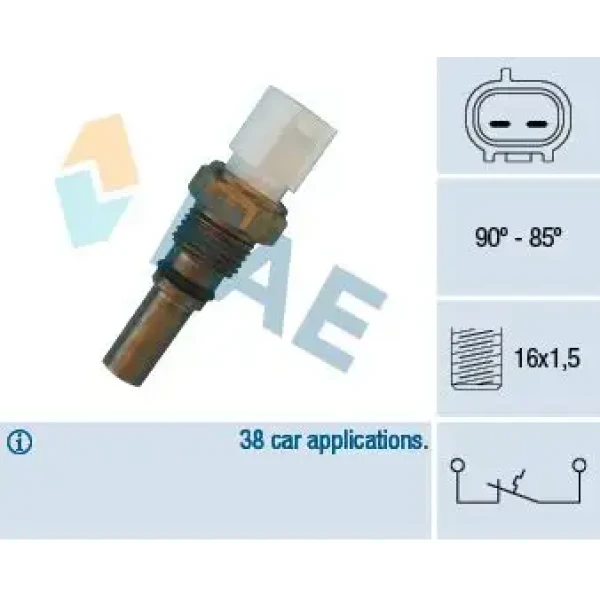 FAE Fan Müşürü – 36540 / OEM 8942833010