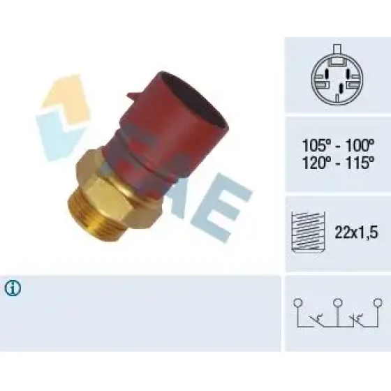 FAE Fan Müşürü – 38040 / OEM 90376209 ürün görseli