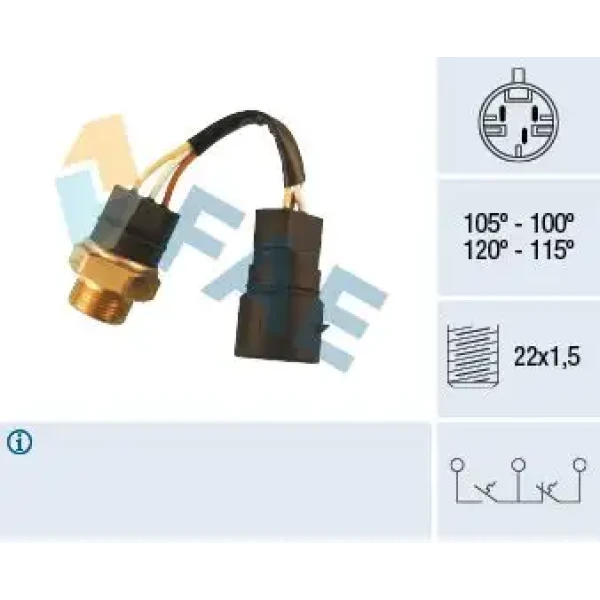 FAE Fan Müşürü – 38220 / OEM 90482428
