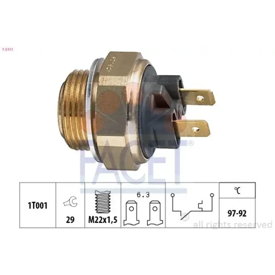 Facet Fan Müşürü – 7.5111 ürün görseli