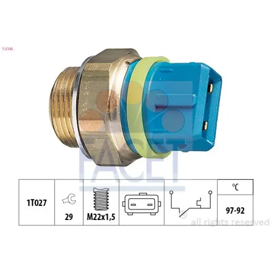 Facet Fan Müşürü – 7.5145 ürün görseli