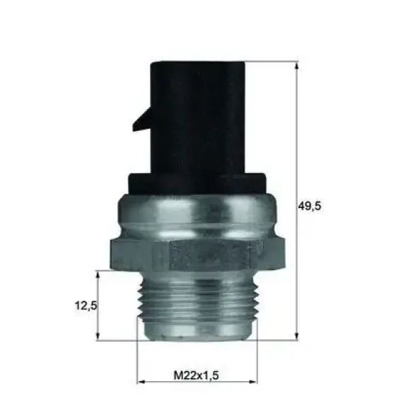 Mahle Fan Müşürü – TSW13D ürün görseli